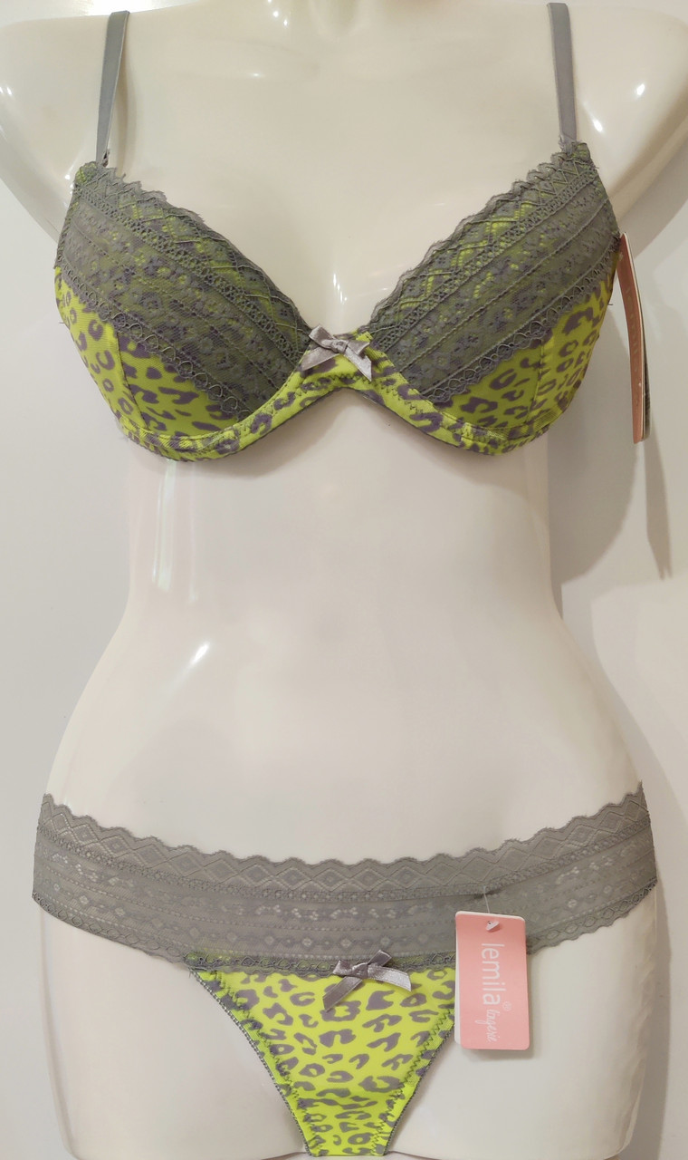 Комплект білизни з мереживом Lemila 85B/XL