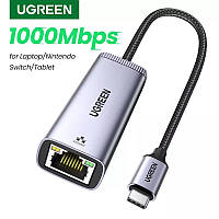 NEW Gigabit Ethernet адаптер USB C - RJ45 Ugreen 40322 (US236) Upgrade