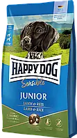 Happy Dog Sensible Junior Lamb (Хеппі Дог Сенсиб Джуніор Ягня Рис) сухий корм для цуценят юніорів 7-18 міс.