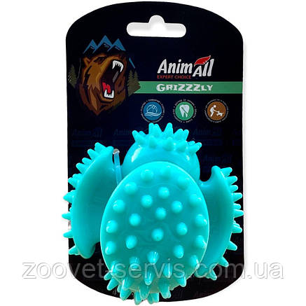 Іграшка для собак AnimAll Мультифункціональний м'яч 9,3 см, фото 1