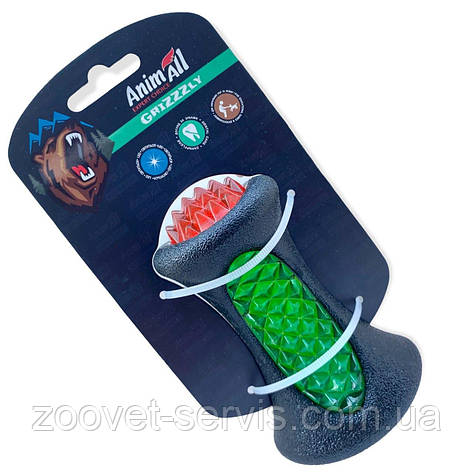 Іграшка LED-кістка для собак AnimAll GrizZzly 12,5х7,7х7,1 см, фото 1