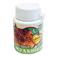 Лакки витамины для кошек Лакки Мультивит с морскими водорослями №90