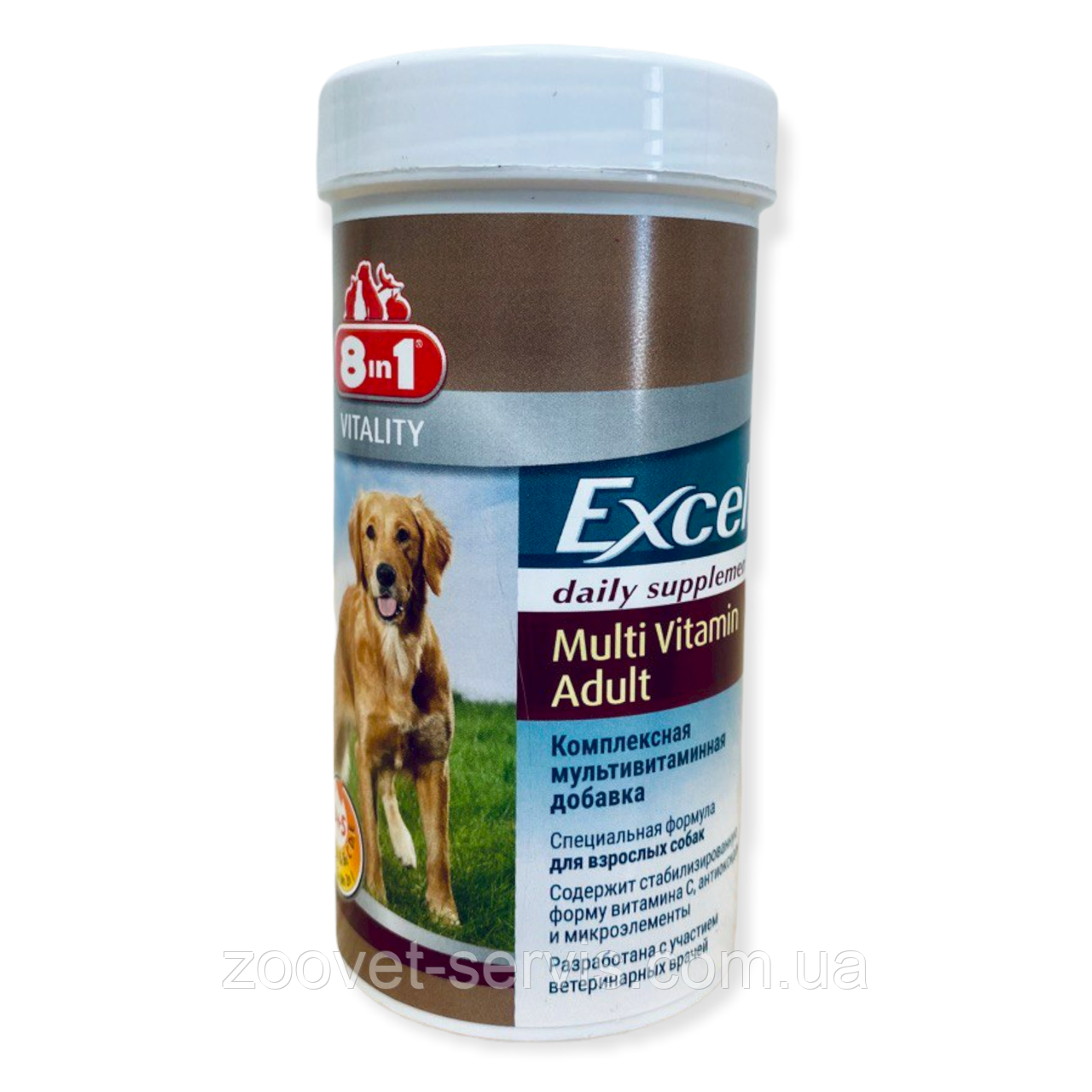 Мультивітамінний комплекс 8in1 Excel Multi Vitamin Adult для дорослих собак таблетки 70 шт