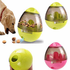 Інтерактивна годівниця у вигляді яйця для собак і котів Eating Sport іграшка-диспенсер для корму Jw