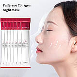 Маска Нічна для обличчя (фулерен + колаген) Cahnsai Fullerene Collagen Good Night, 4 мл, фото 5