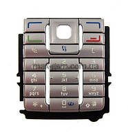 Клавиатура Nokia E60 silver