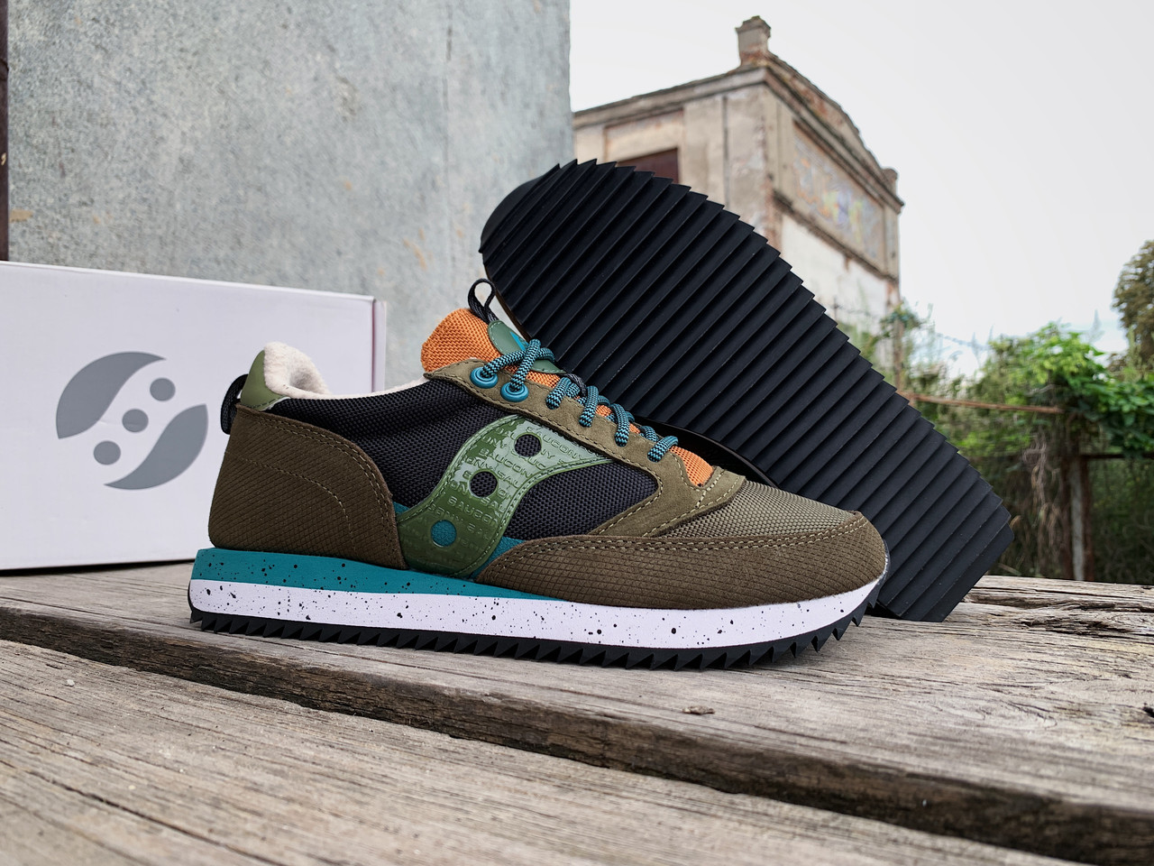 Чоловічі кросівки Saucony Jazz 81 Peak 70574-2s Pesto Black Оригінал