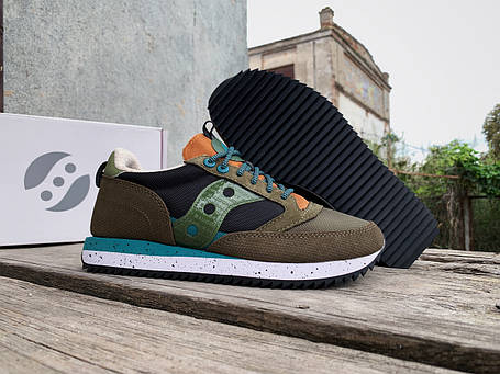 Чоловічі кросівки Saucony Jazz 81 Peak 70574-2s Pesto Black Оригінал, фото 1