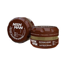 Бальзам для бороди та вусів Nishman Beard & Mustache Styling Balm, 30 мл