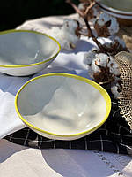 Тарілка "Обідня", 550 мл, "Капучино Yellow"