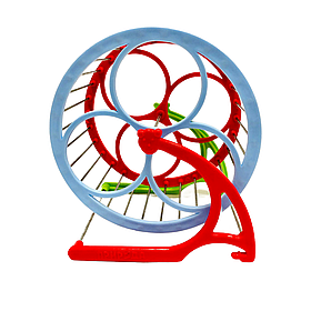 Іграшка бігове колесо-барабан для хом'яків 14 см, ТМ Природа