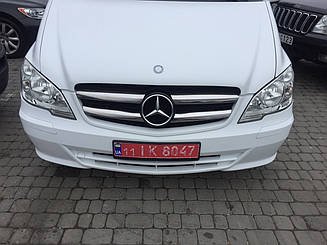 Накладки на решітку Mercedes Vito w639 2010-2015