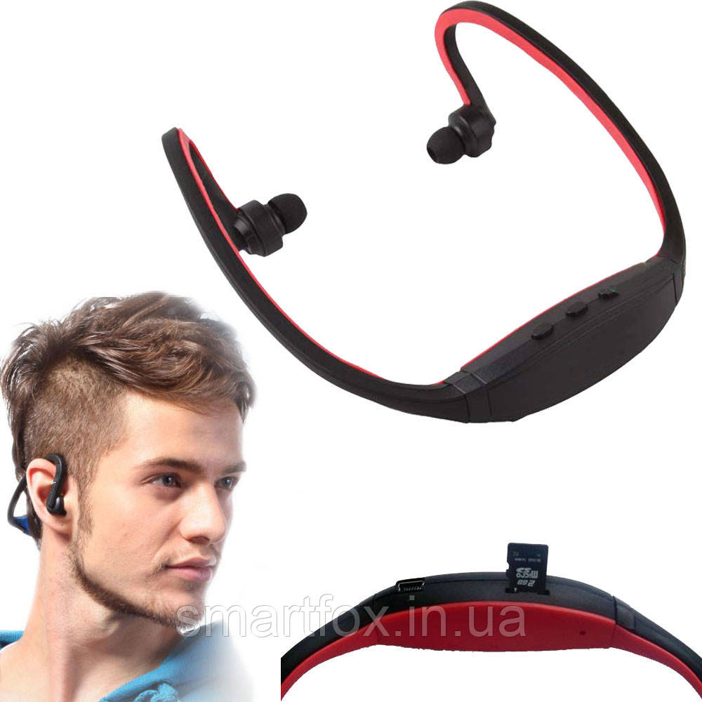 Навушники безпровідні Sport +Bluetooth+TF+FM