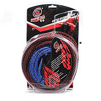 Комплект дротів для підключення підсилювача / сабвуфера SOUND Tech KIT (8GA) повний набір проводів, фото 2