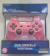 Джойстик для ПС3 (PS3 Sixaxis) Акумулятор, PlayStation 3, Китай, Рожевий