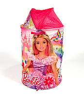 Кошик для іграшок 3514 Барбі в сумці із застібкою