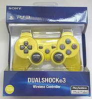 Джойстик для ПС3 (PS3 Sixaxis) Акумулятор, PlayStation 3, Китай, Жовтий