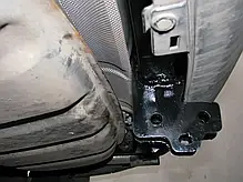 Фаркоп Mazda CX-5 2012-2024 (Мазда СХ 5) без підрізу бампера, фото 6