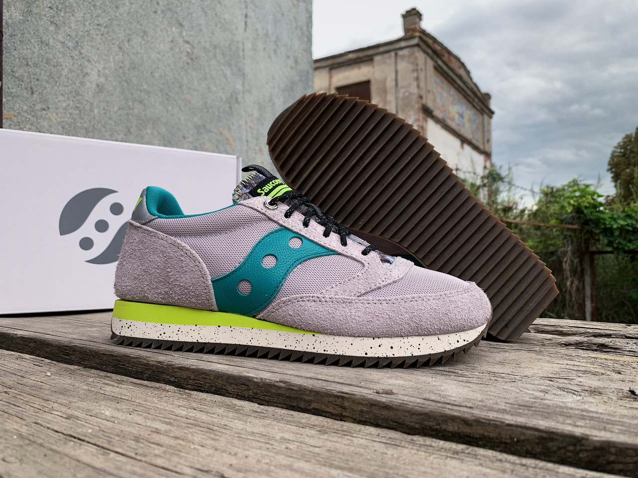 Чоловічі кросівки Saucony Jazz 81 70641-2s Cream Green кремові Оригінал