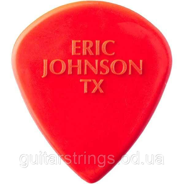 Медіатор Dunlop 47REJ3N Eric Johnson TX Signature Jazz III Red 1.38 mm, фото 1