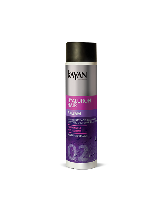 Бальзам для тонкого та позбавленого об'єму волосся Kayan Professional Hyaluron Hair 250 мл