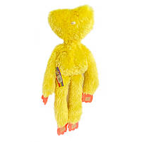 М'яка іграшка Кісі Місі «Poppy Playtime» Huggy Wuggy Kissy Missy жовта 52*18*8 см (00517), фото 4
