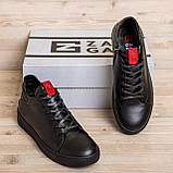 Чоловічі стильні зимові черевики Zangak, шкіряні зимові черевики для чоловіків, повсякденні зимові черевики, фото 5