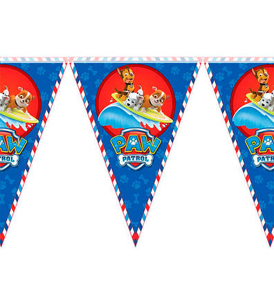 Гірлянда на день народження "Щенячий Патруль", довжина - 2 м, фото 1