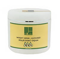 Поживний крем з олією зародків пшениці та авокадо Wheat Germ Oil and Avocado Nourishing Cream, 250 мл