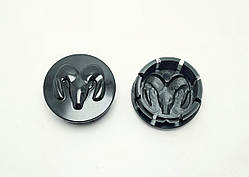 Заглушки ковпачки литих дисків Dodge 54 мм чорні