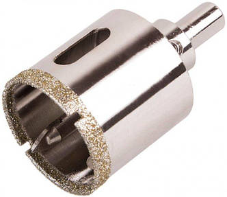 Коронка діамантова по склу с направляючим свердлом (піка)