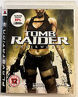 Tomb Raider Underworld, Б/У, английская версия - диск для PlayStation 3