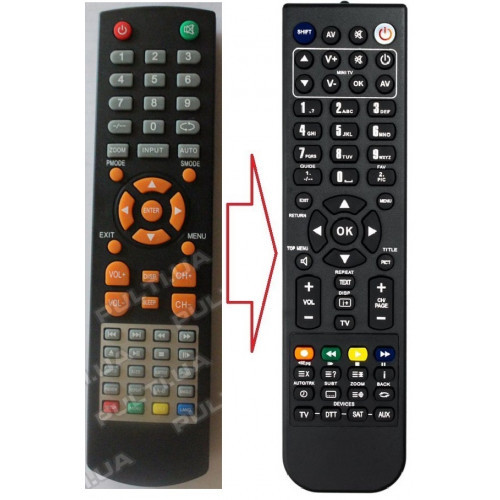 Пульт для телевізора CHINA TV CASE 4720BF (аналог), фото 1