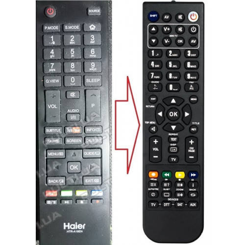 Пульт для HAIER HTR-A18EN (аналог) (ID#1150702768), цена: 299 ₴, купить ...
