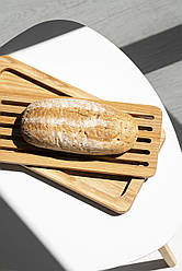 Дошка для нарізки хліба з ясена, міцна кухонна обробна дошка для подачі хліба