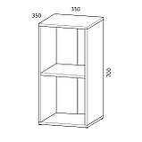 Шафа відкрита для документів та книг модульний Аміксе, фото 5