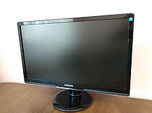 Монітор Б-клас Philips E-line 244E2 / 24" (1920x1080) TN / DVI, VGA, HDMI, Audio / VESA 100x100, фото 3