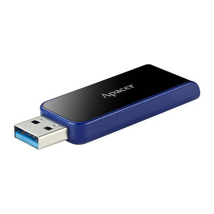 Флешка USB 3.2 16GB Apacer AH356 Black (AP16GAH356B-1), фото 2