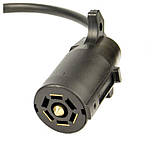 Перехідник (адаптер) з американської 7 контактної розетки фаркопа на 7 контактну європейську вилку., фото 6