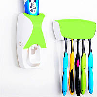 Диспенсер для зубної пасти Toothpaste Dispenser Green