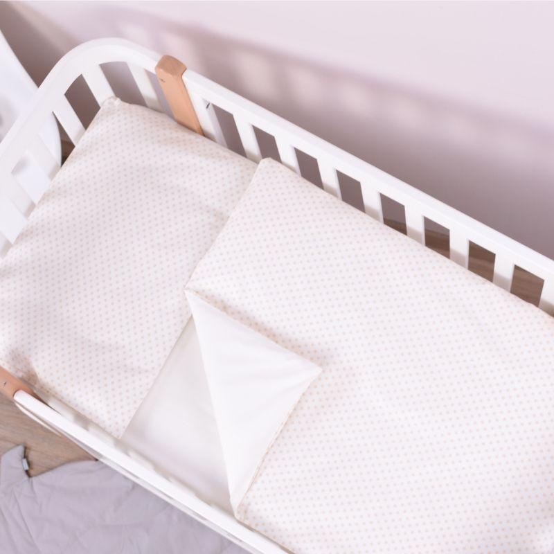 Змінна постіль в ліжечко Baby Veres Sleepyhead beige new 3 одиниці