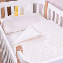 Змінна постіль в ліжечко Baby Veres Sleepyhead beige new 3 одиниці, фото 4