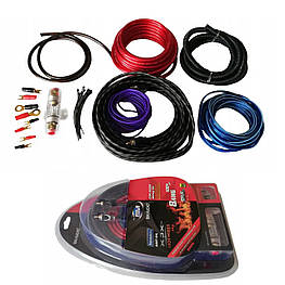 Професійний комплект дротів для підключення підсилювача / сабвуфера Boschmann BM Audio AWT-8K