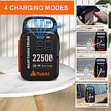 Портативна електростанція, зовнішній акумулятор-динамо Takki 83Wh 22500Mah, фото 6
