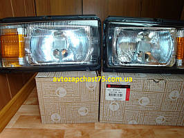 Фари ваз 2104, 2105, 2107, жовтогарячий поворот, комплект 2 штуки (виробник ESER, Туреччина)