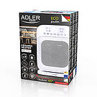 Керамический обогреватель Adler AD 7727 — 1500 Вт, LED-дисплей, термостат, таймер, пульт, фото 10