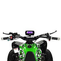 Дитячий електромобіль HB-EATV1500Q2-5 MP3/світло/музика 1500W Салатовий, фото 3