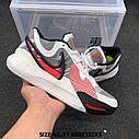 Eur36-45 Баскетболі кросівки Кайрі 9 Nike Kyrie White/University Red/Black/Wolf Grey, фото 2