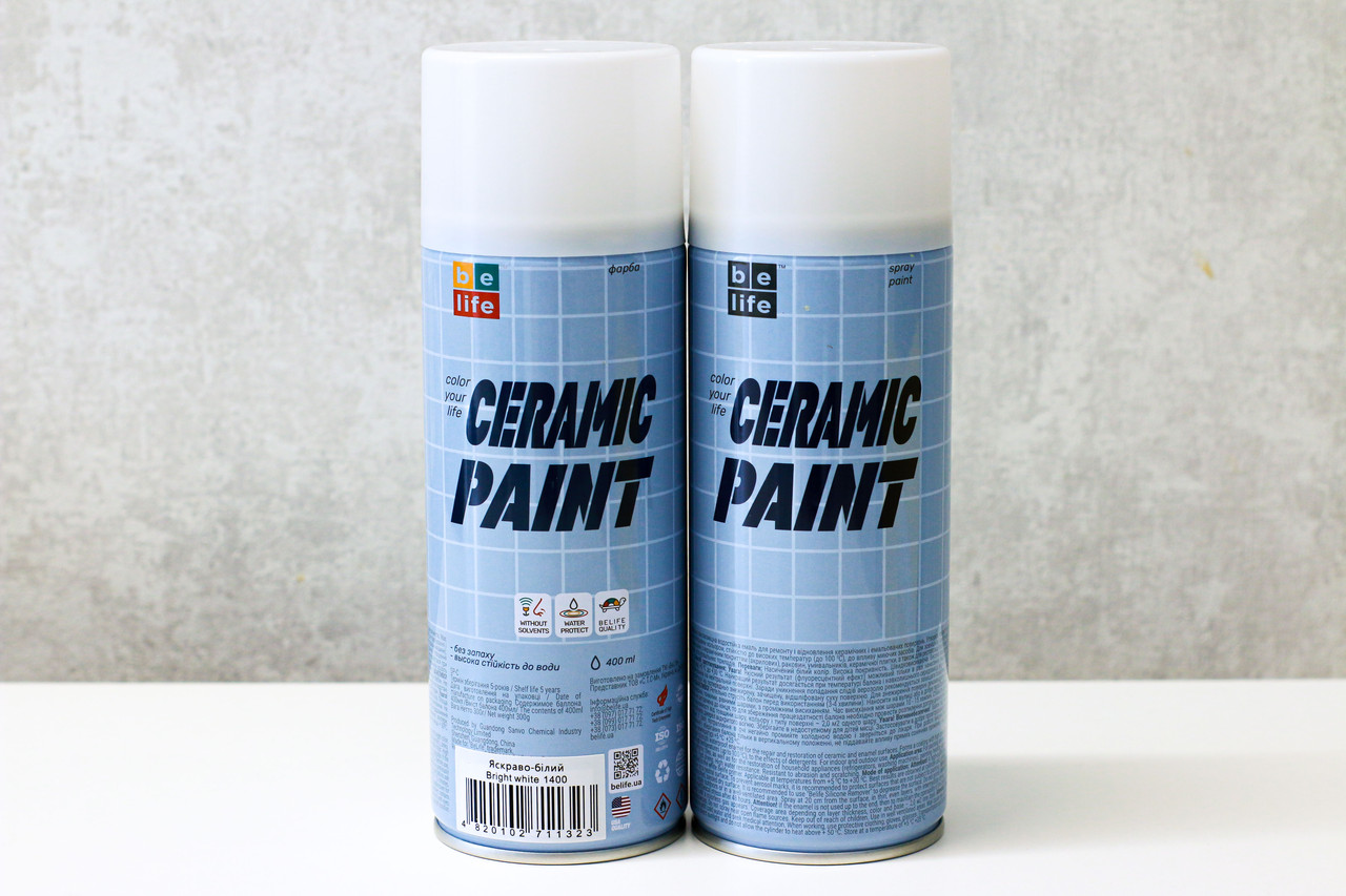 Фарба для ванни в балончиках BeLife Paint for Ceramic, 400 мл