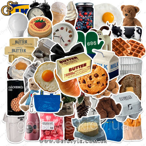 Набір наклейок Store Goods 50 шт., фото 1